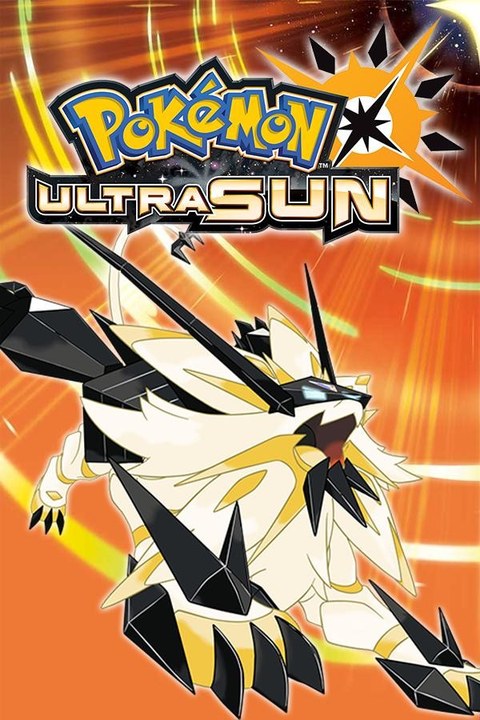 Pkmn UltraSun and other Pkmn games cover