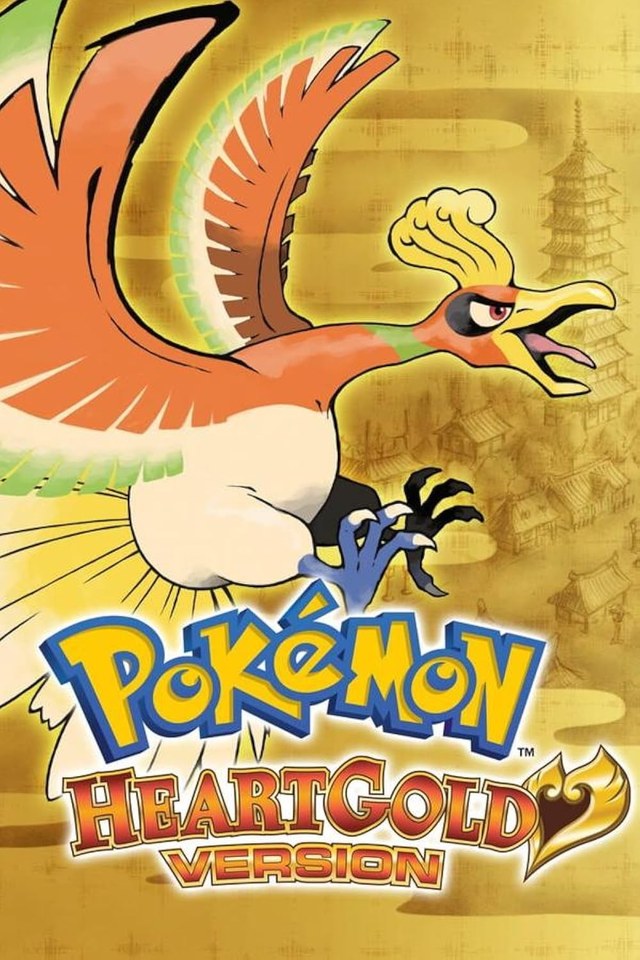 Pokemon heart gold cover